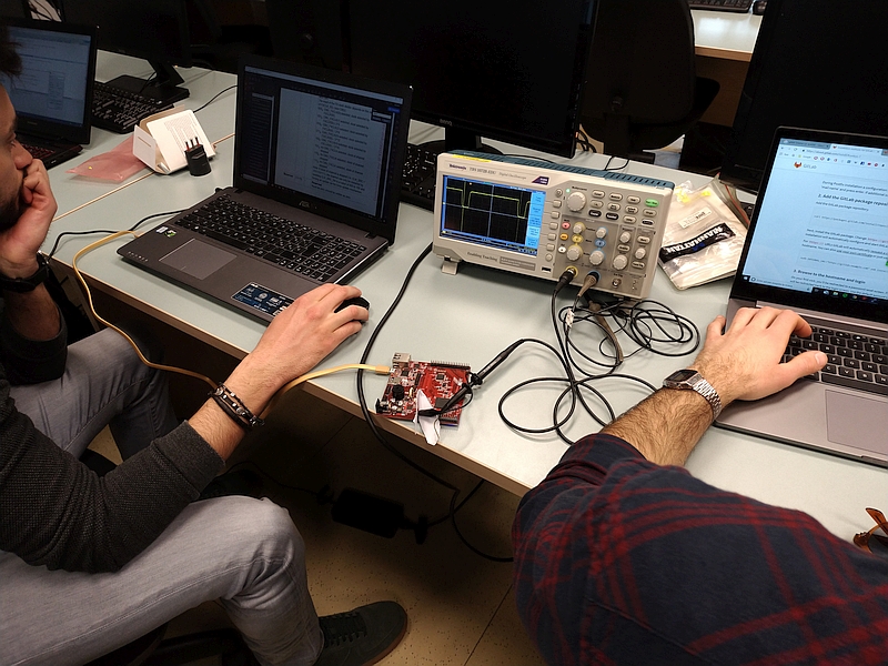 Speaker team - dealing with PWM for note selection